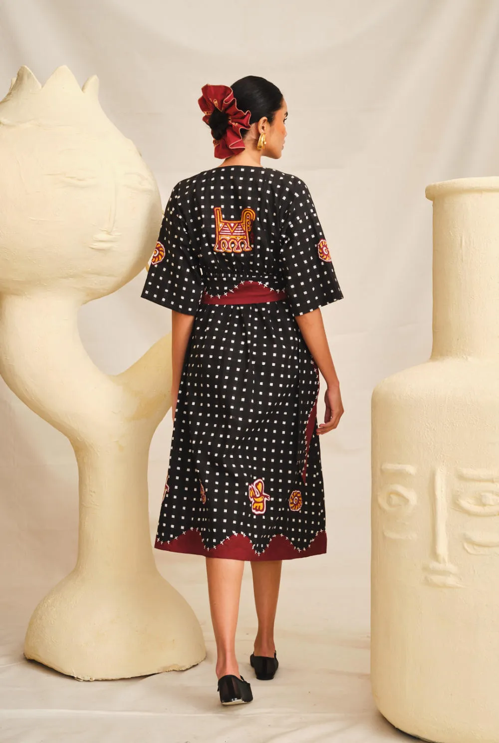 Pipli Applique Day Dress