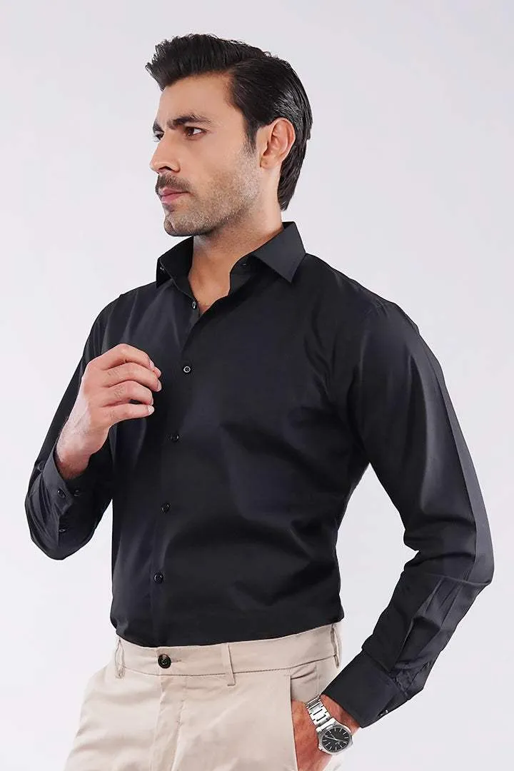 Plain Shirt - Black