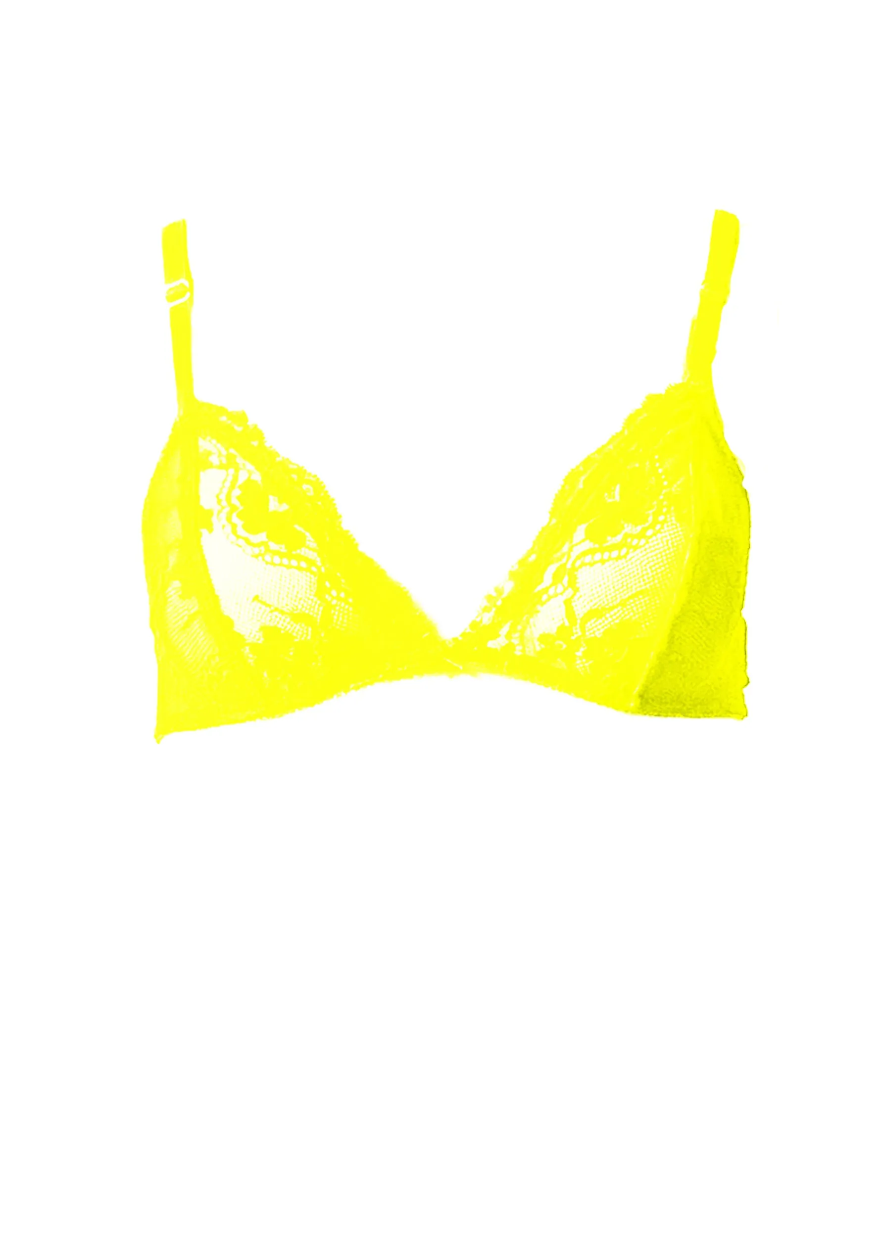 Poppy Flowers Triangle Bra in Basics And Brights