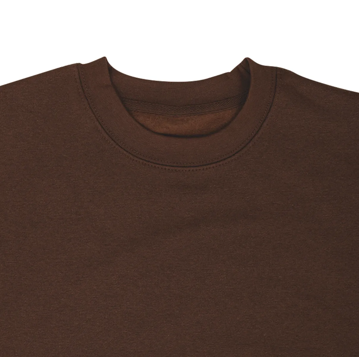 Premium Chestnut Crewneck Pullover