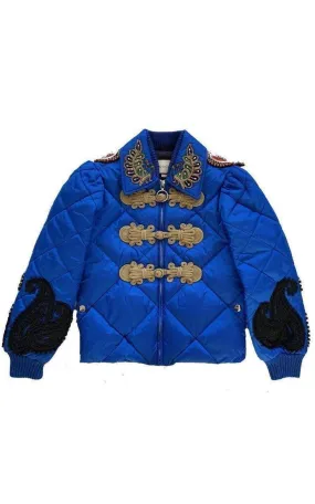 Quilted Bomber Jacket