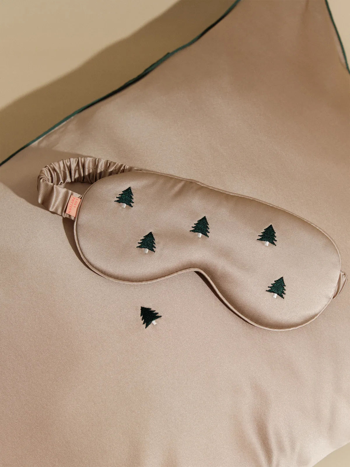 "Evergreen" Silk Sleep Eye Mask