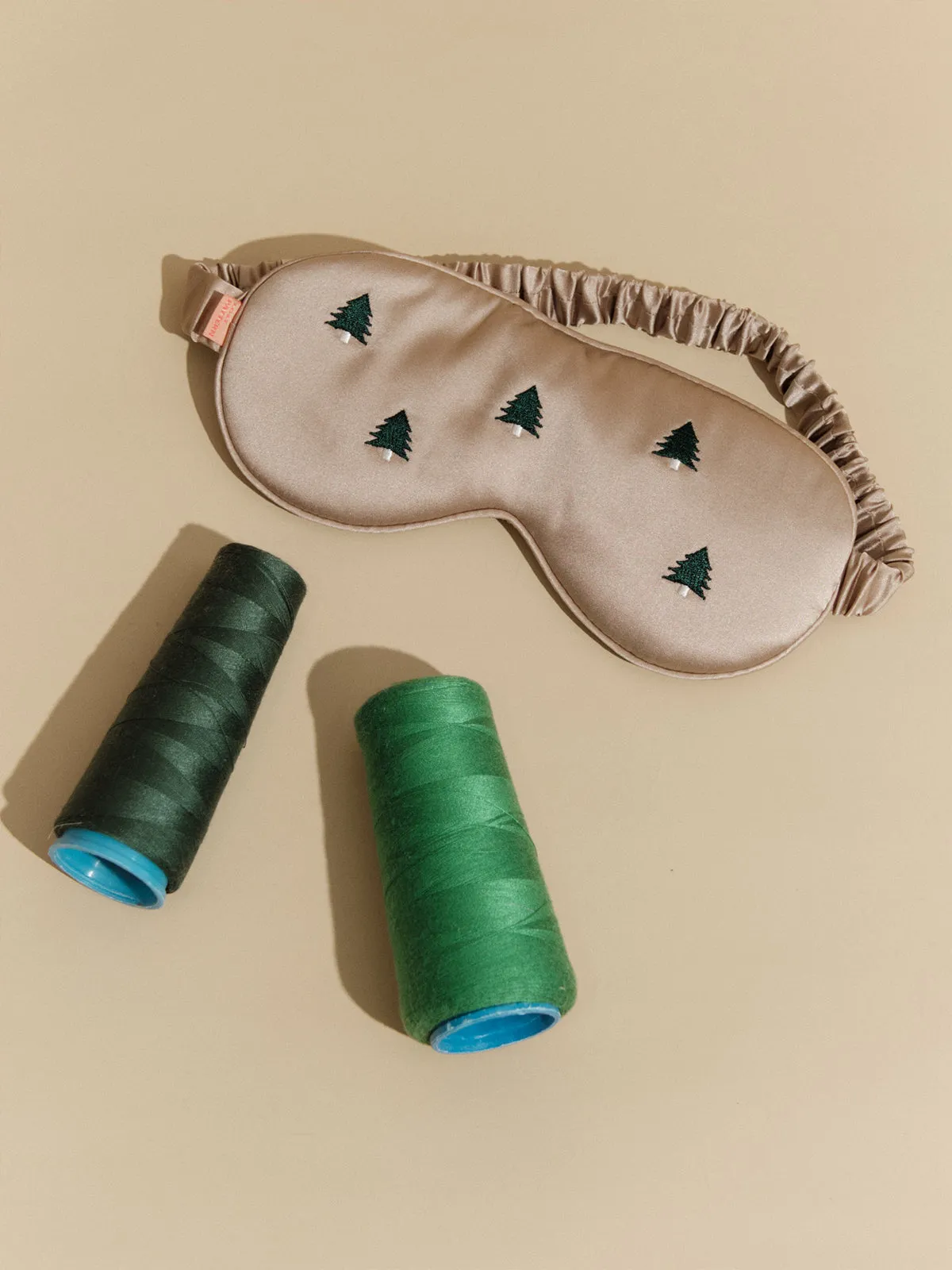 "Evergreen" Silk Sleep Eye Mask