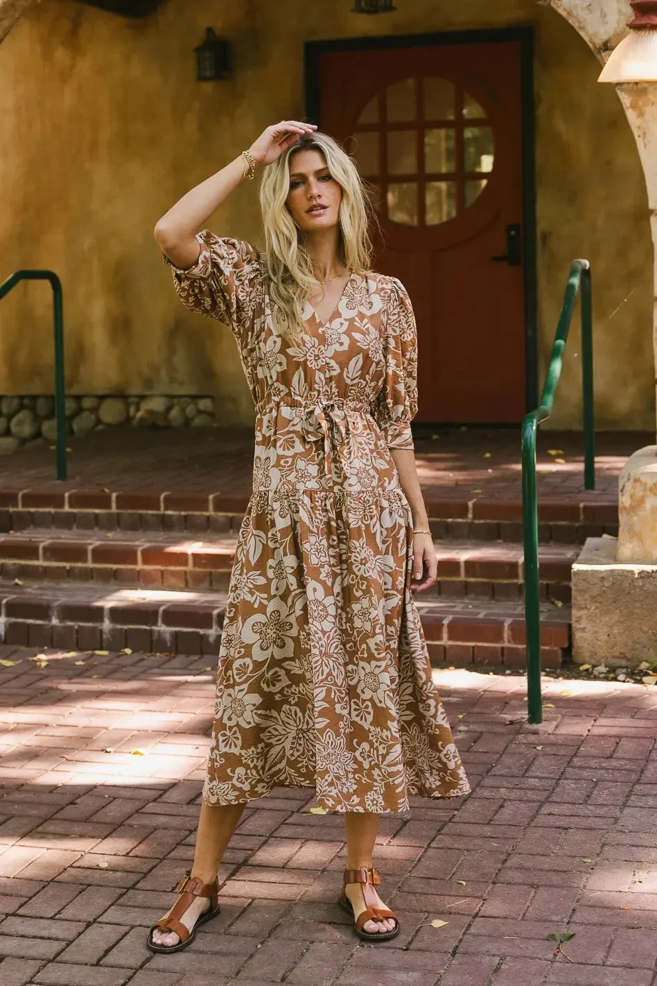 Raina Floral Midi Dress - FINAL SALE