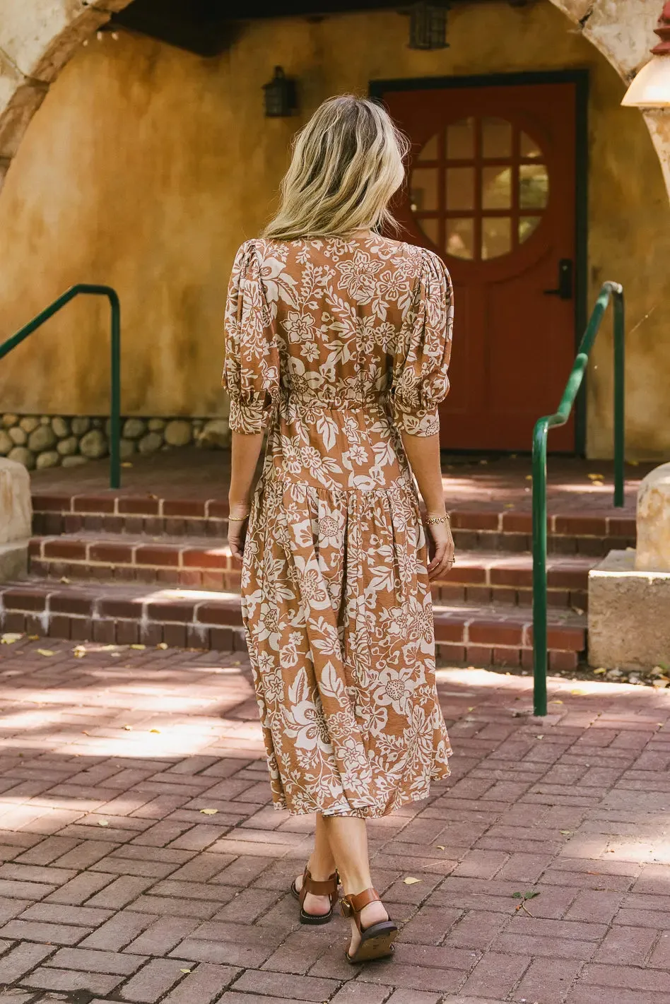 Raina Floral Midi Dress - FINAL SALE