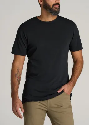 REGULAR-FIT Slub Tee in Black - Tall Men's Shirts