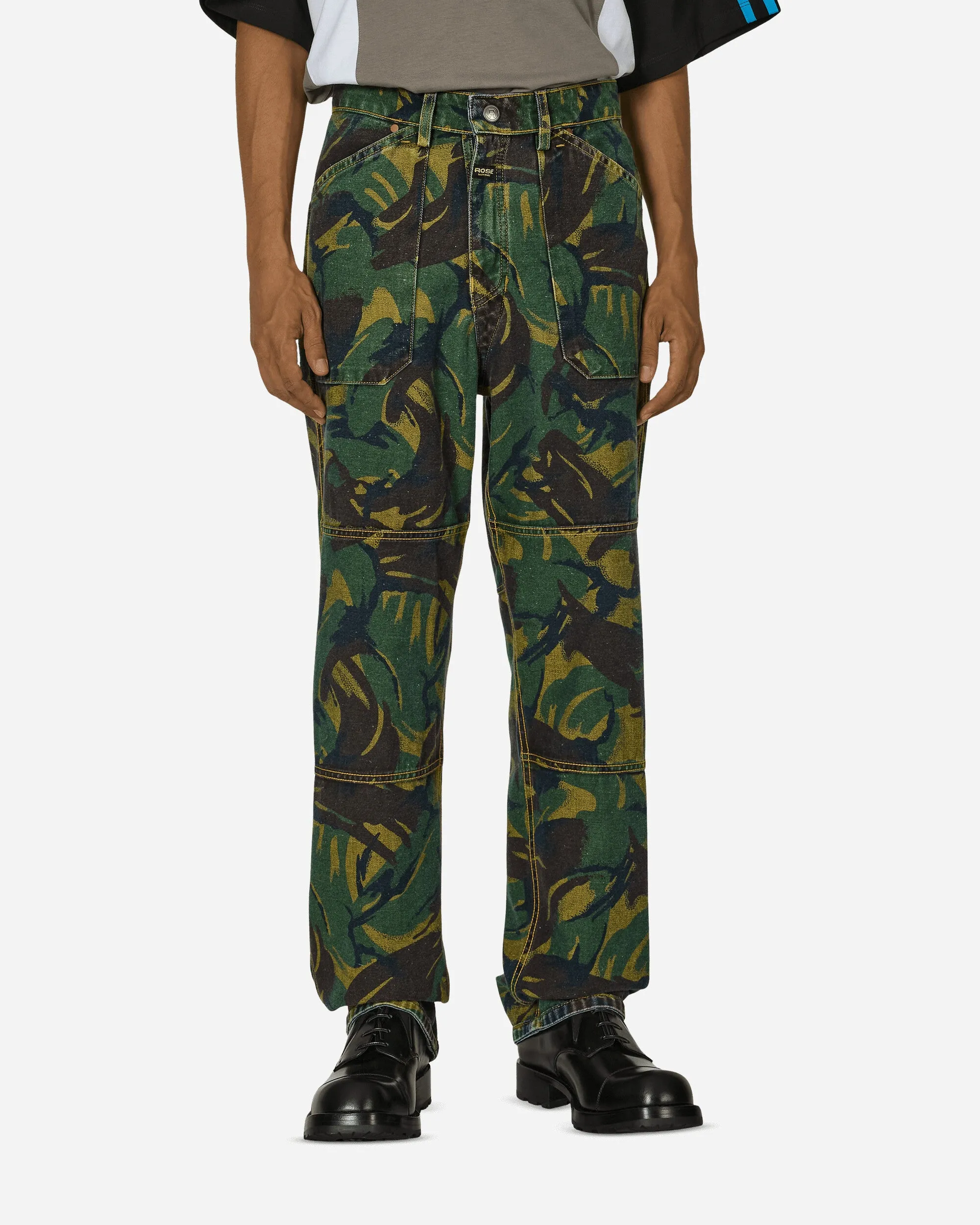 Reversible Camo Jeans Blue