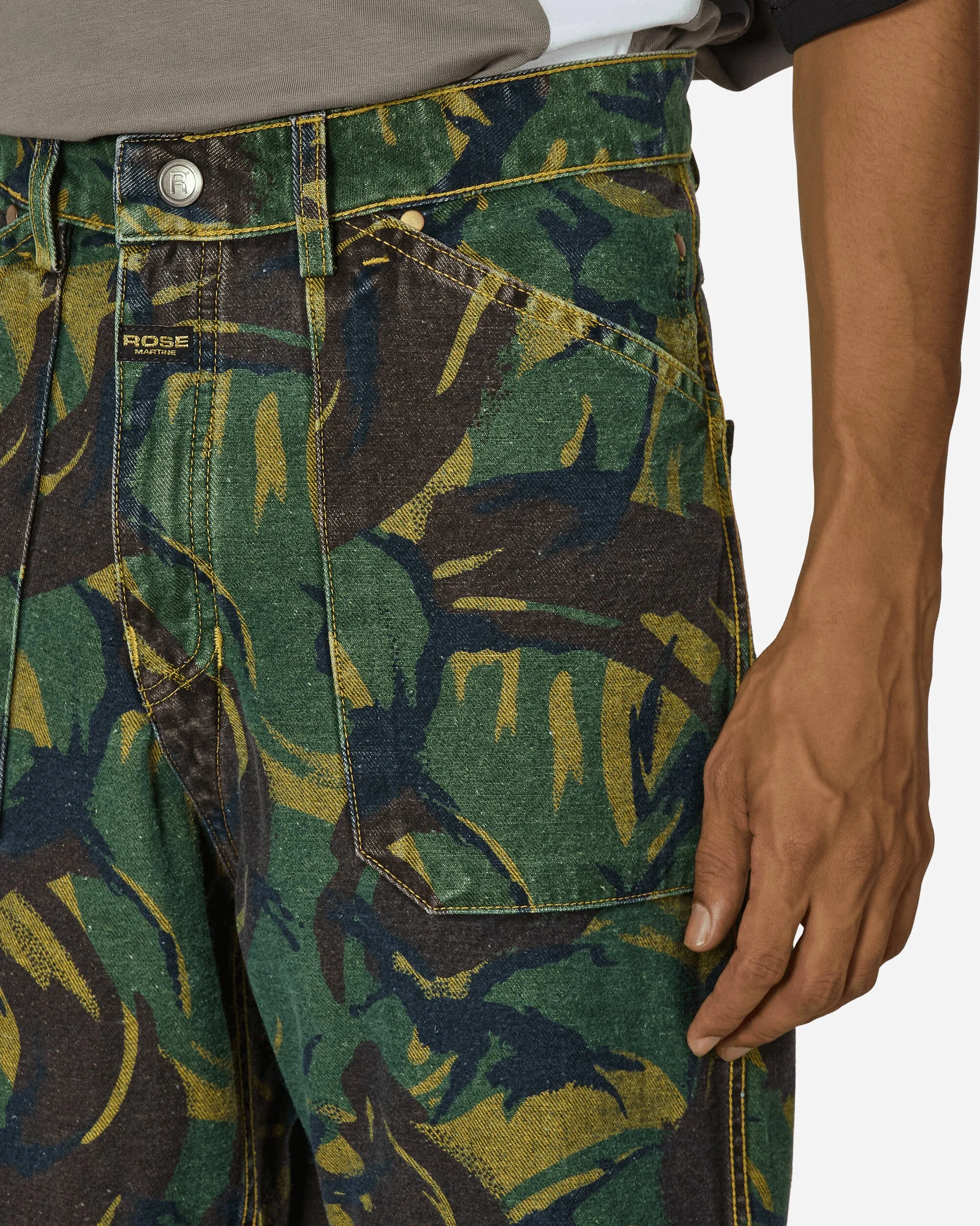 Reversible Camo Jeans Blue