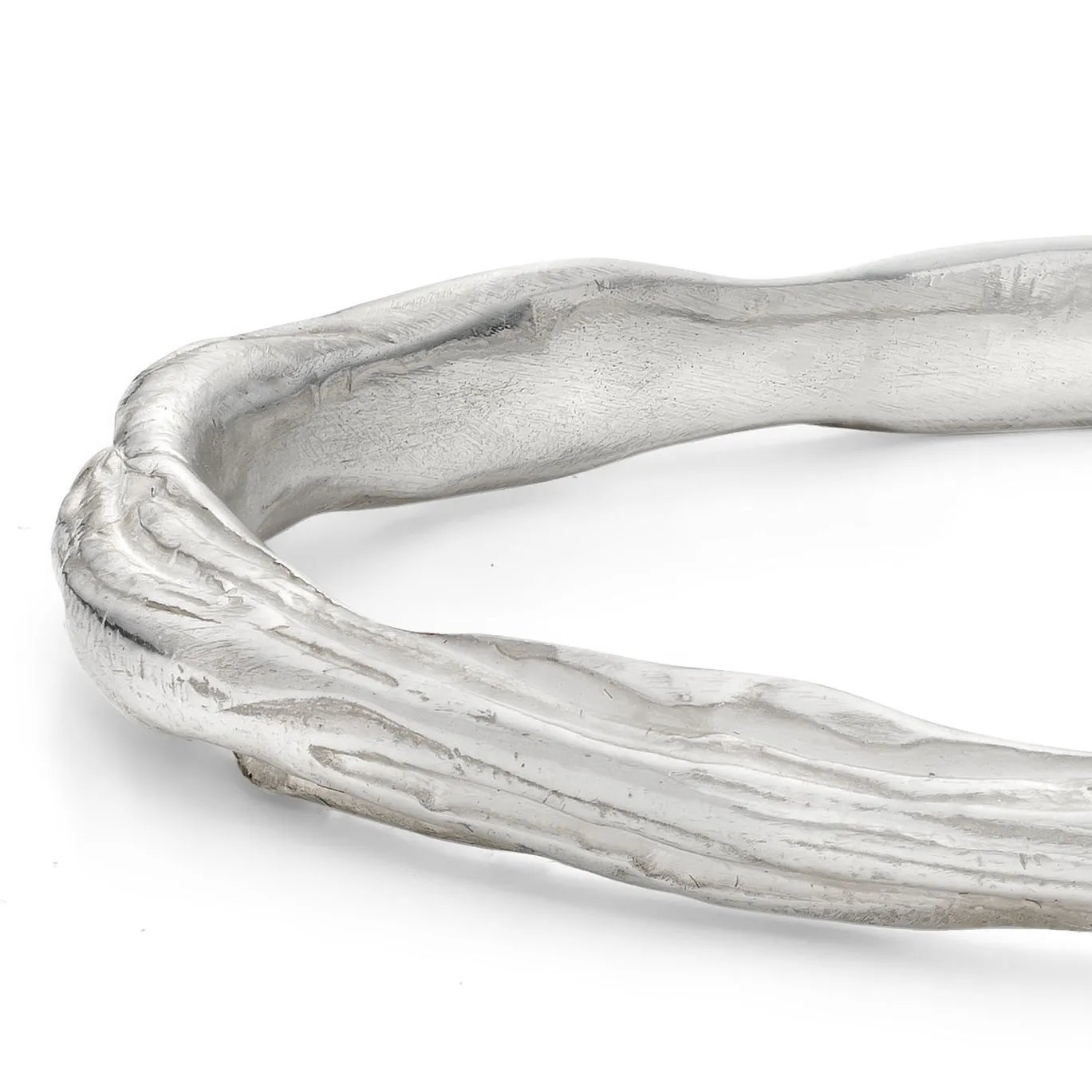 Ripple Bangle Silver