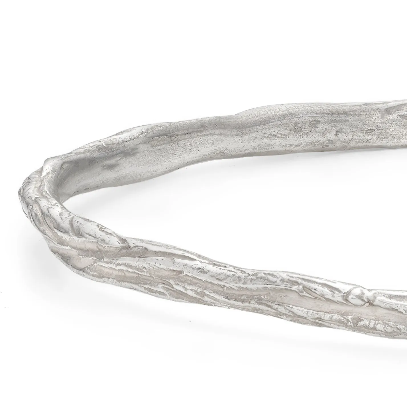 Ripple Fine Bangle Silver