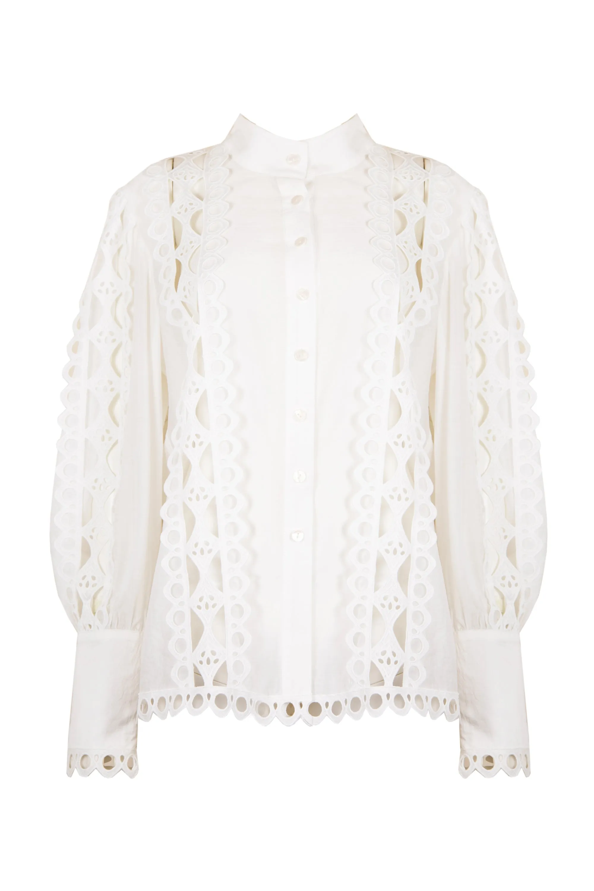 ROSE BLOUSE WHITE