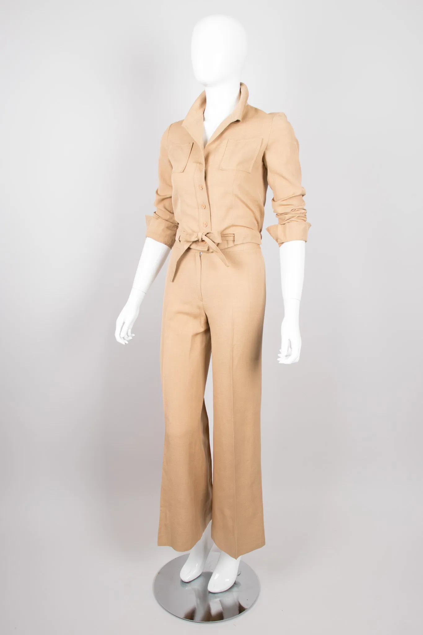 Safari Jacket & Pant Suit Set