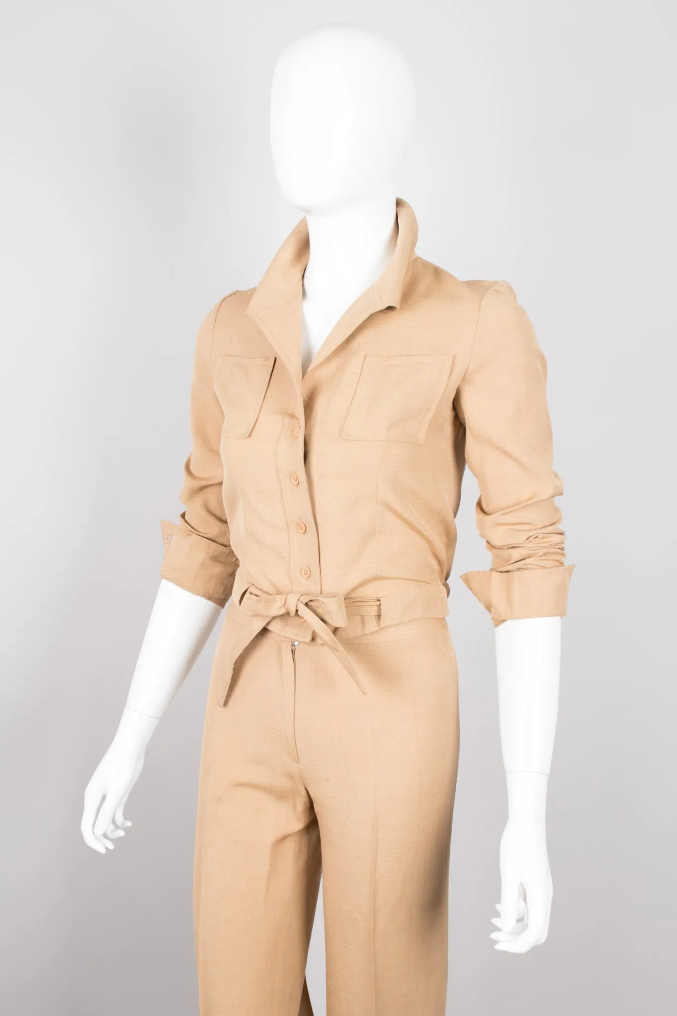 Safari Jacket & Pant Suit Set