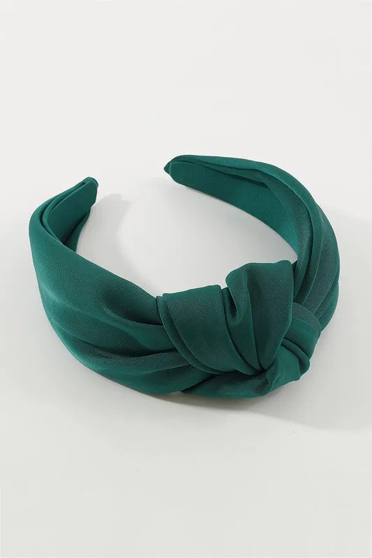 Satin Top Knot Headband ( more colors)