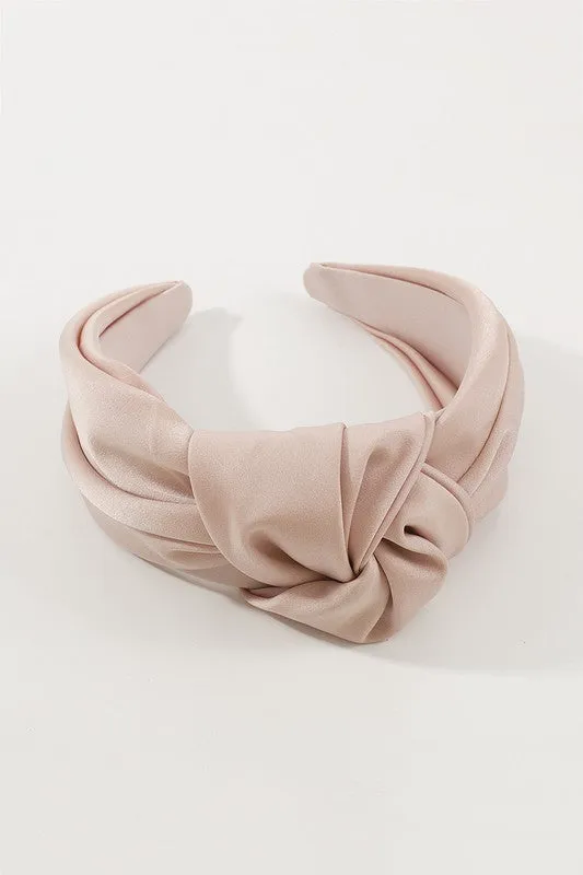 Satin Top Knot Headband ( more colors)