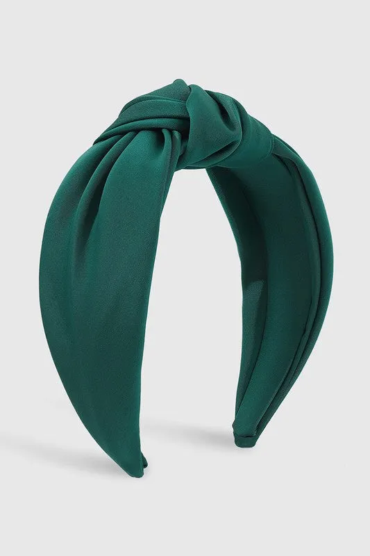 Satin Top Knot Headband ( more colors)