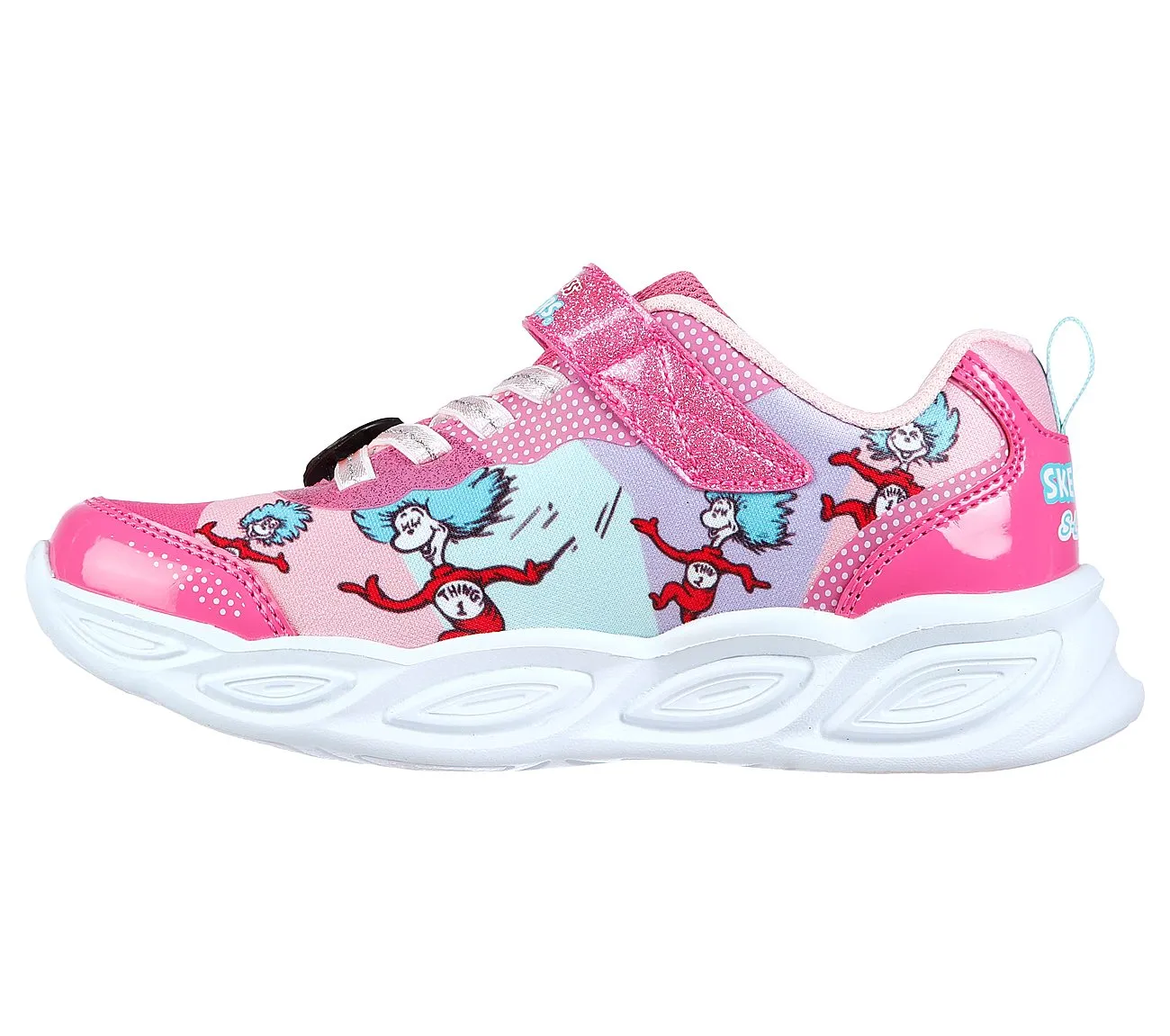 Skechers - Dr Seuss Shimmer Beam Trainers - Pink