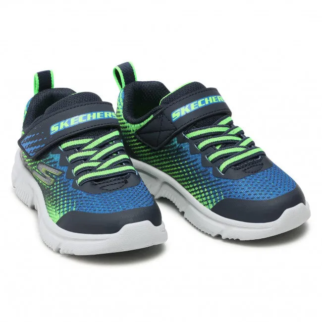 Skechers Kids Go Run 650 Trainers - Blue / Lime