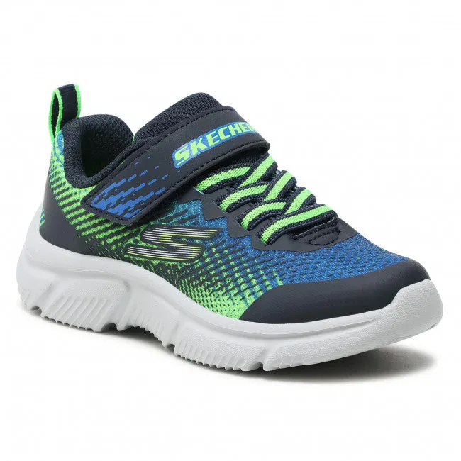 Skechers Kids Go Run 650 Trainers - Blue / Lime