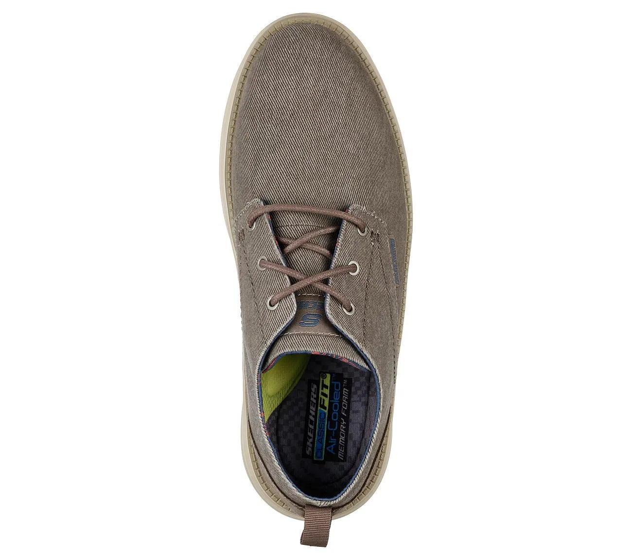 Skechers Mens Pexton Status 2.0 Shoes - Taupe