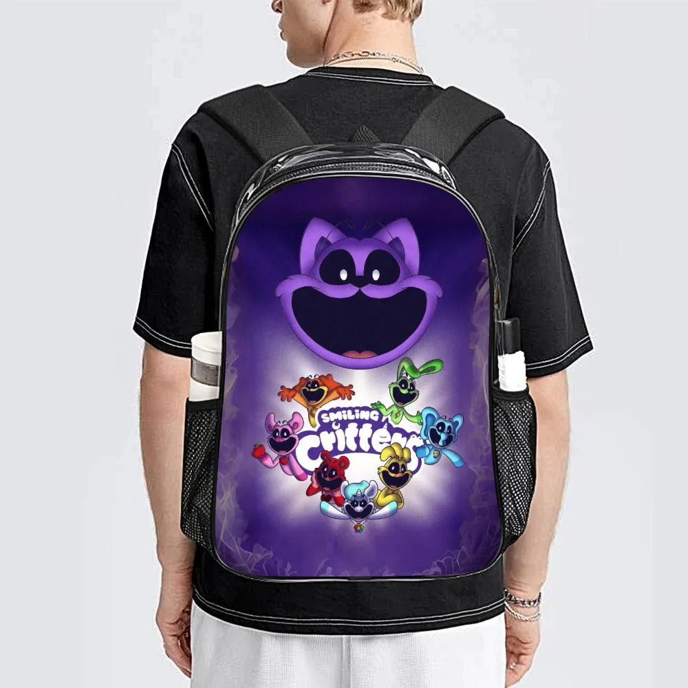 Smiling Critters Transparent Backpack