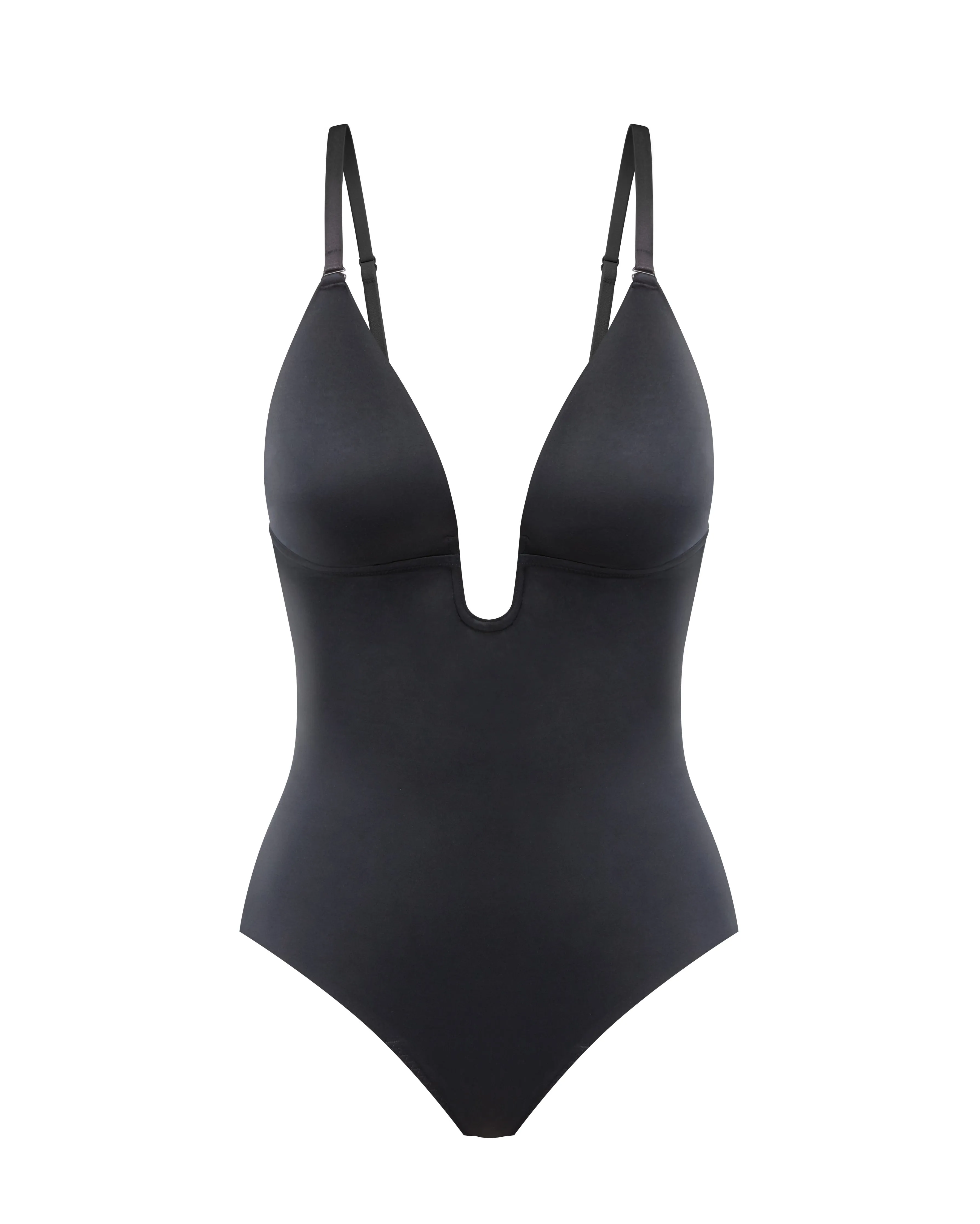 SPANXshape Suit Your Fancy Plunge Low-Back Thong Bodysuit