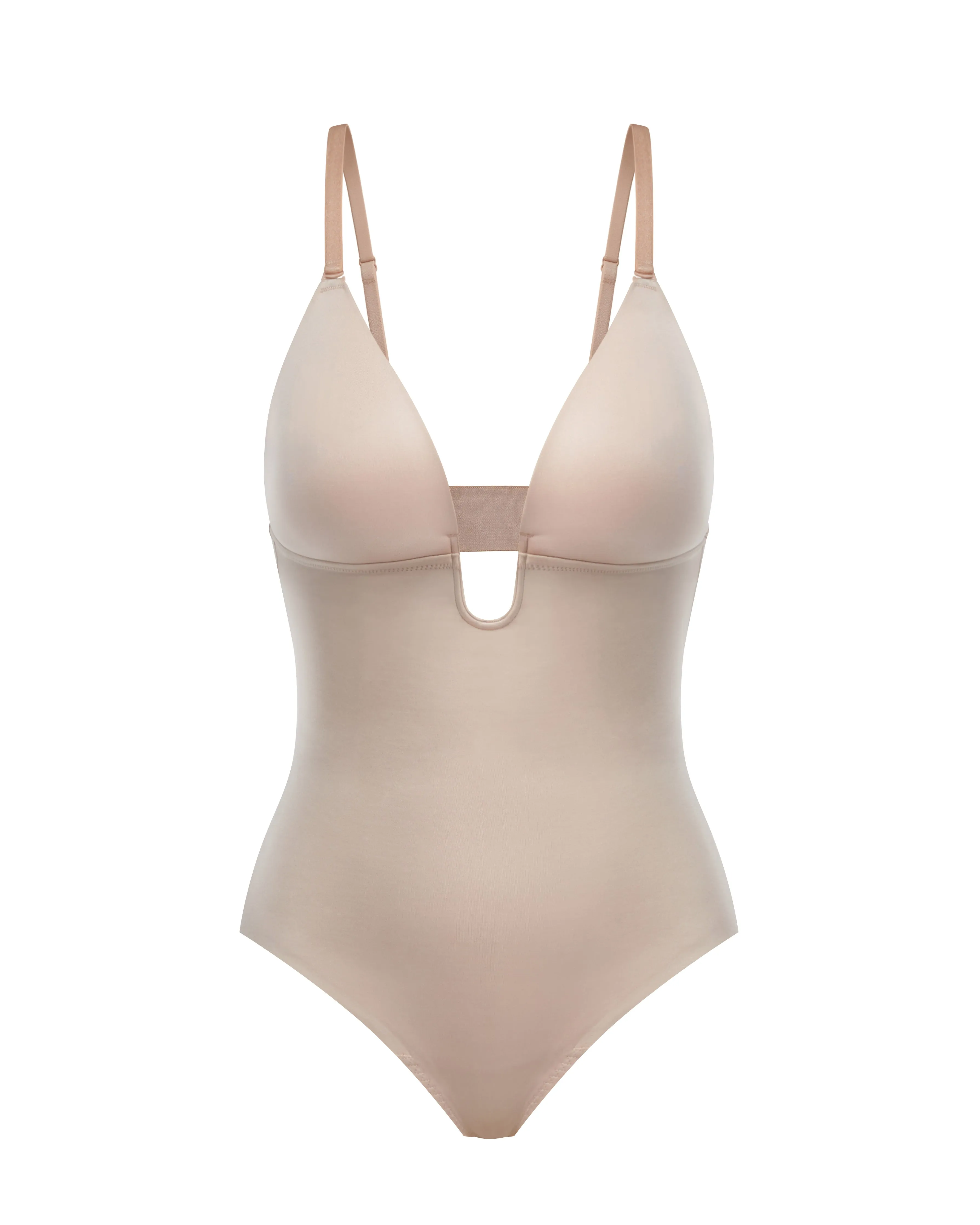 SPANXshape Suit Your Fancy Plunge Low-Back Thong Bodysuit