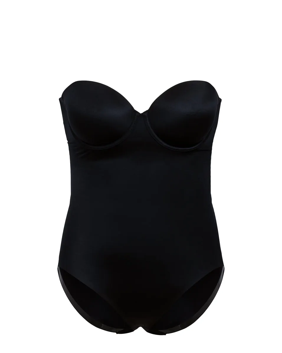 SPANXshape Suit Your Fancy Strapless Cupped Brief Bodysuit