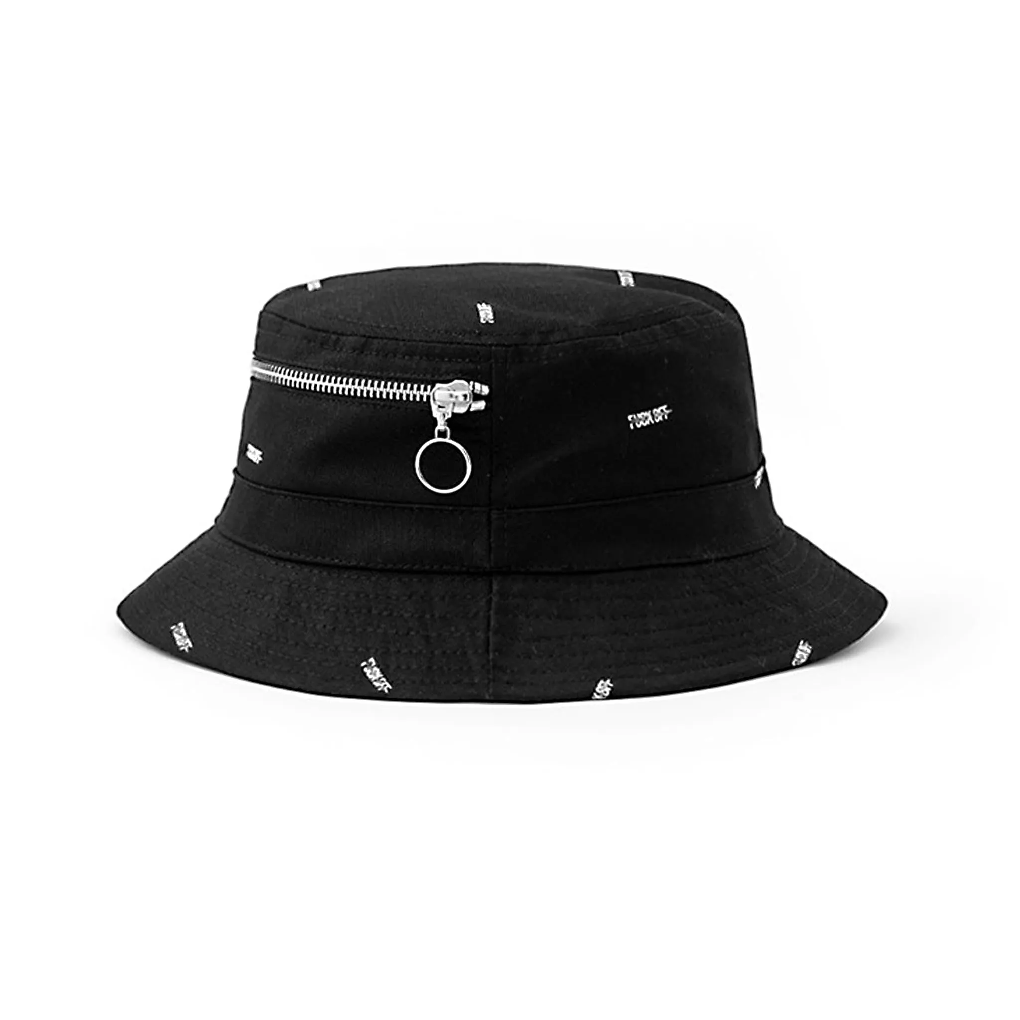 STAMPD F*** Off Bucket Hat Black