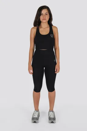 Stellar 3/4 Highwaisted Leggings - Black