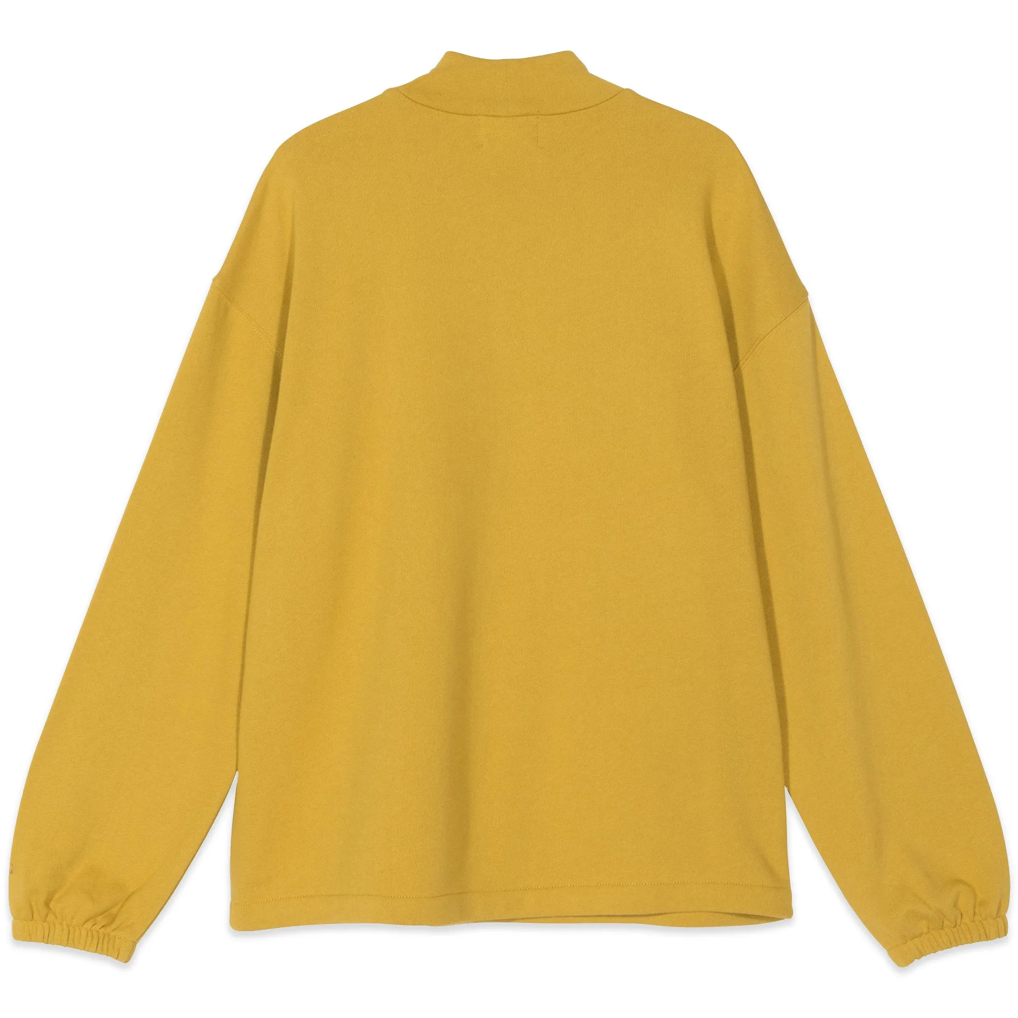 Stussy Tribute Terry Mock Neck Mustard