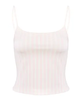 Swim Cami - Blush Stripe