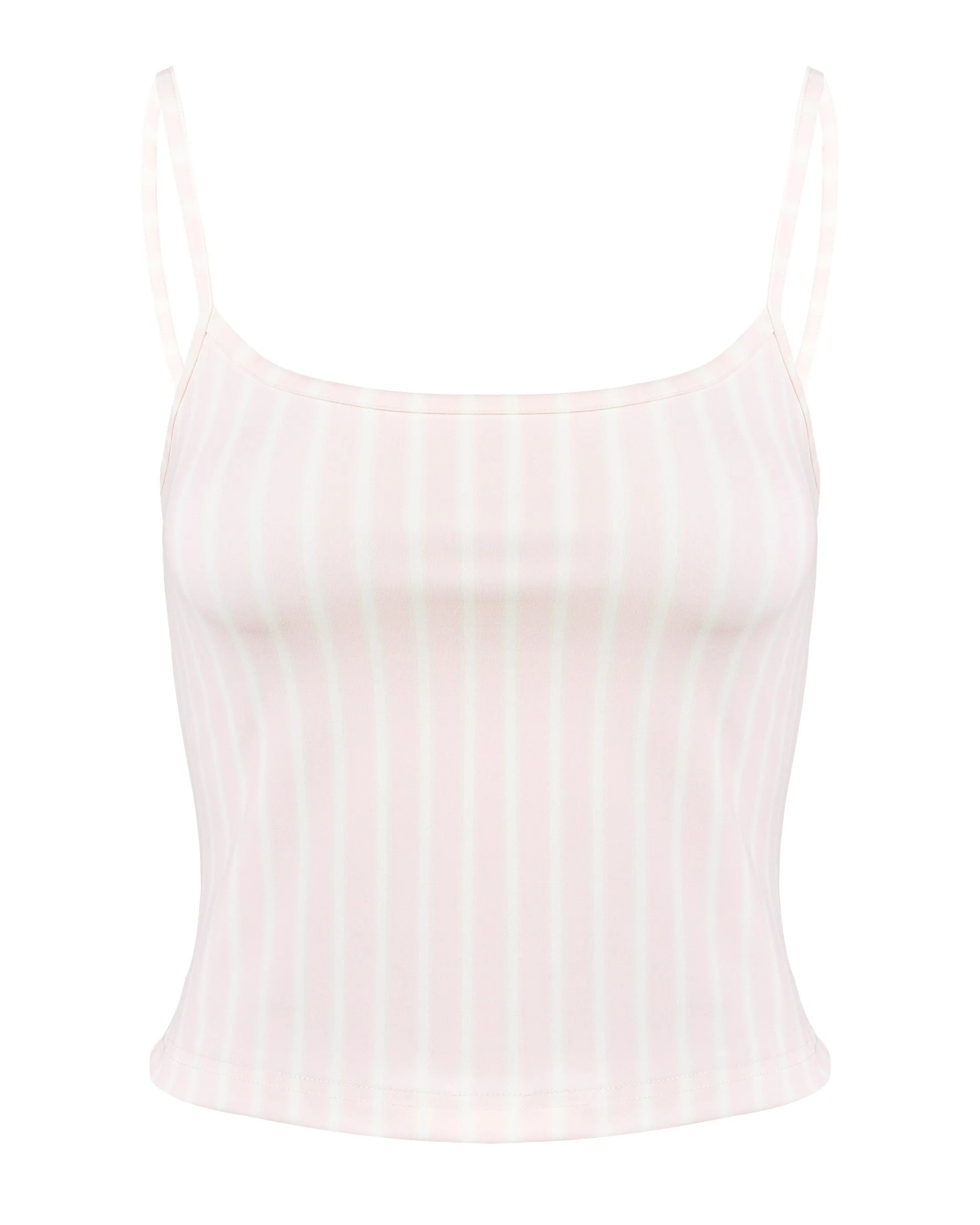 Swim Cami - Blush Stripe