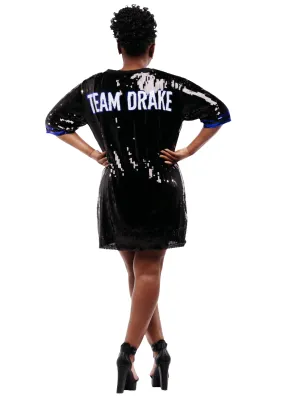 Team Drake Sequin Dress