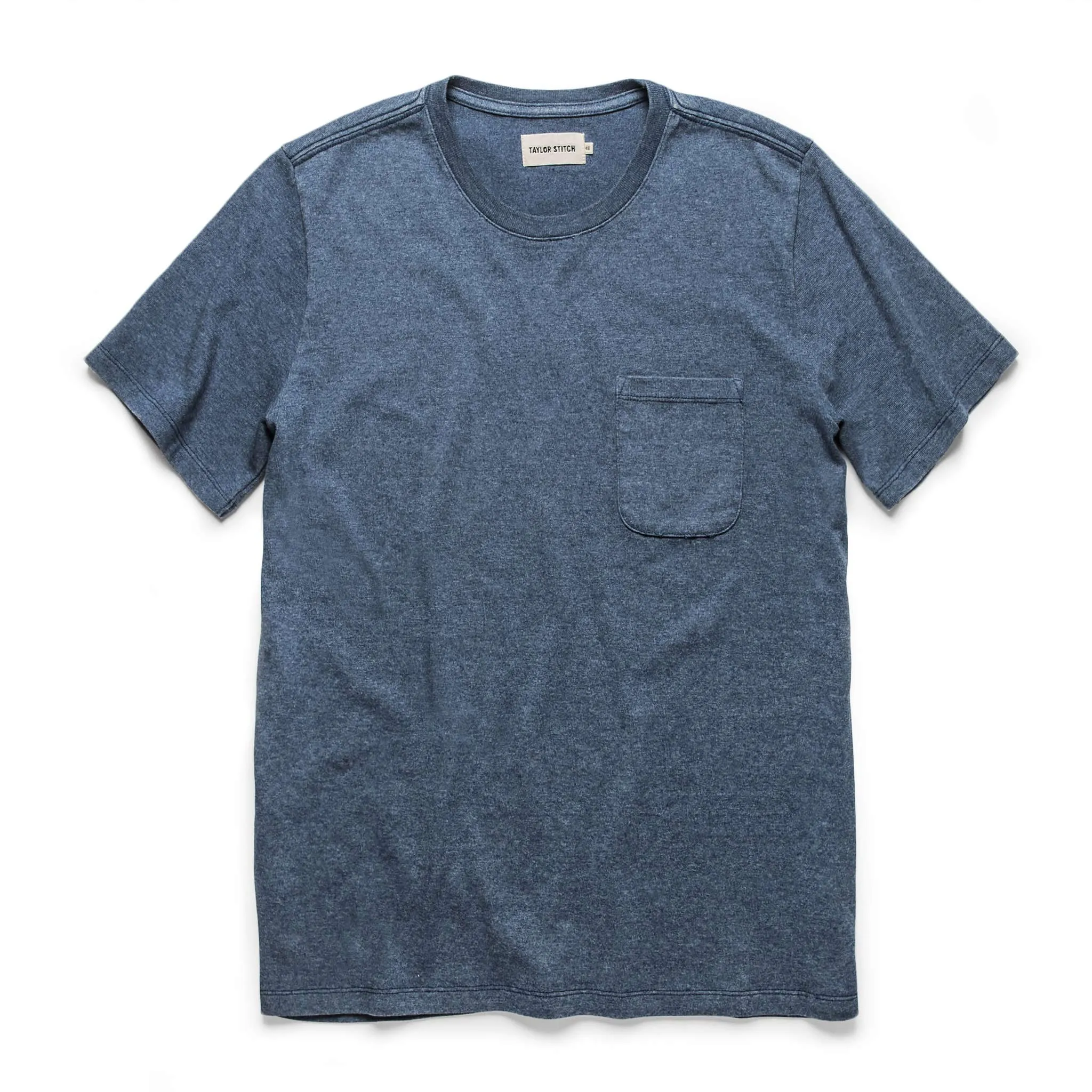 The Heavy Bag Tee in Dusty Blue