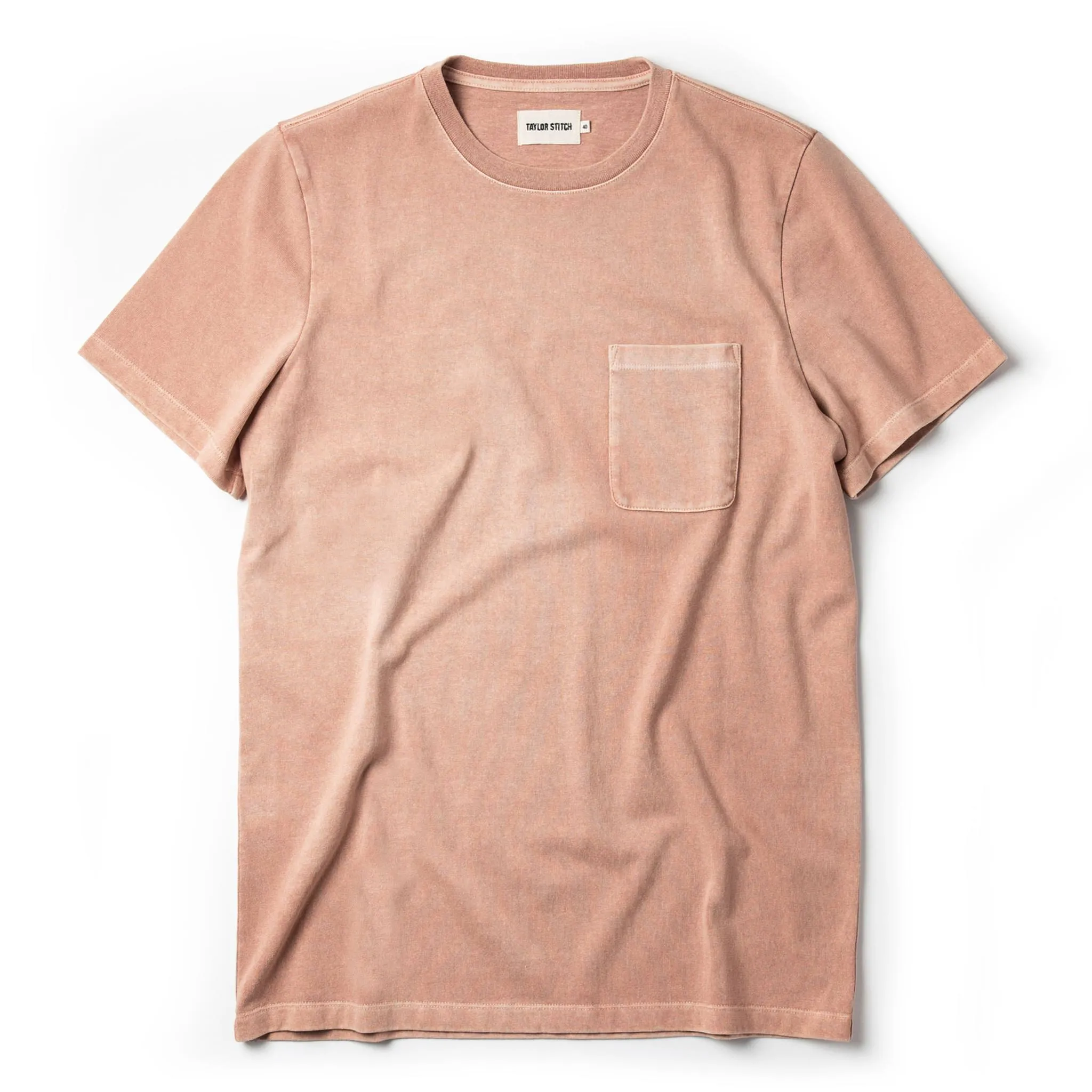 The Heavy Bag Tee in Dusty Rose