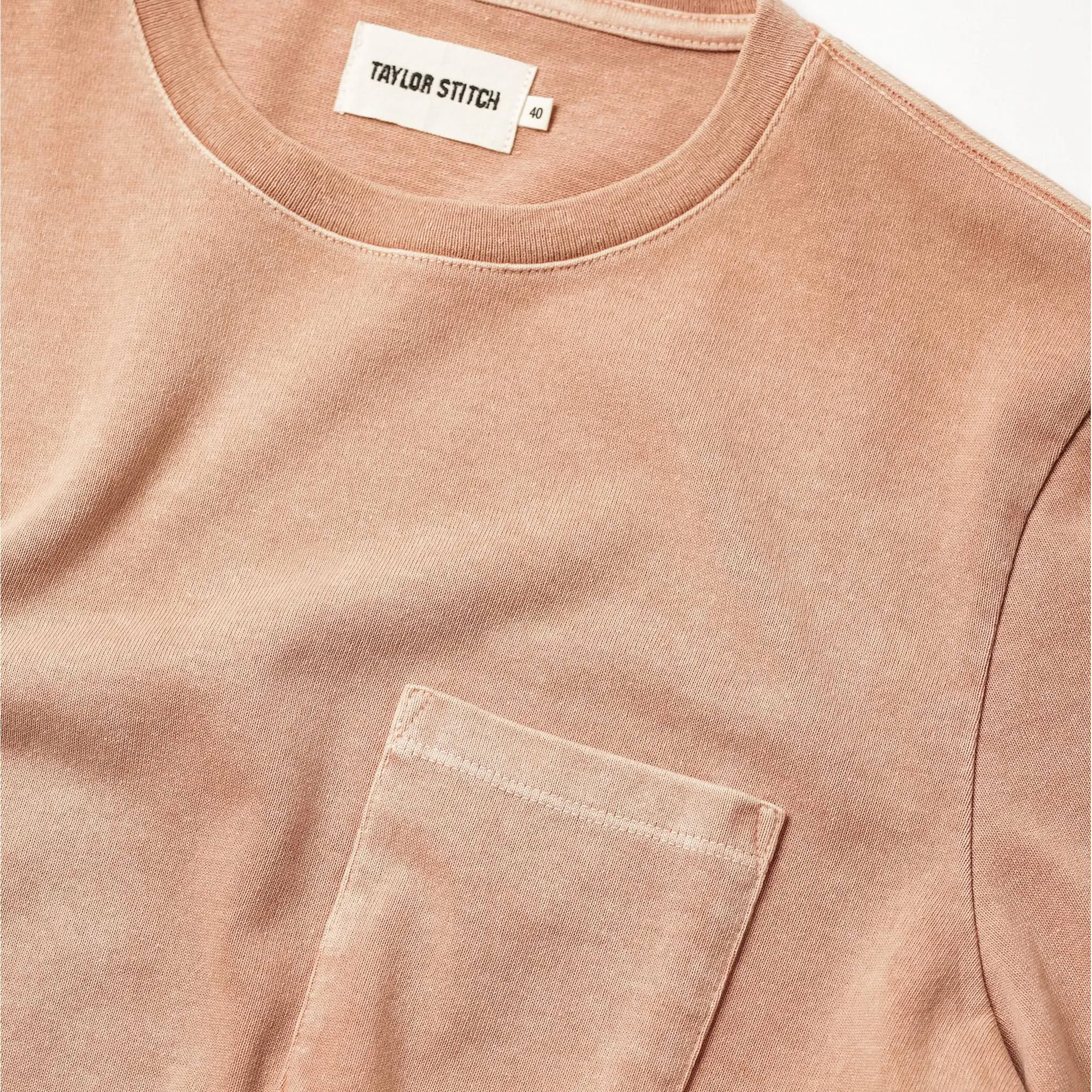 The Heavy Bag Tee in Dusty Rose