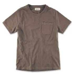 The Heavy Bag Tee in Fatigue Brown