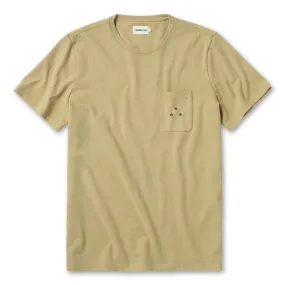 The Heavy Bag Tee in Khaki Dahlia