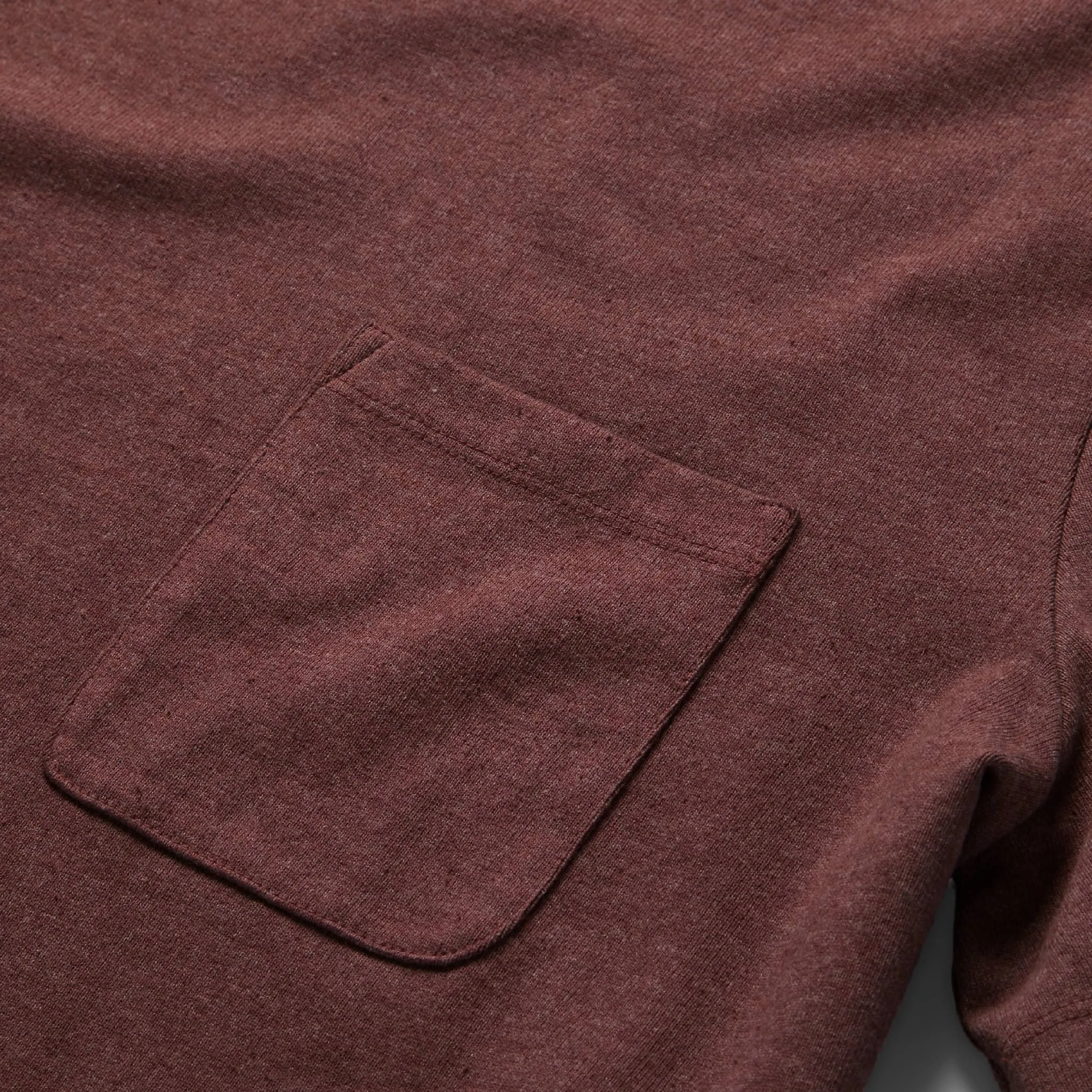 The Heavy Bag Tee in Russet