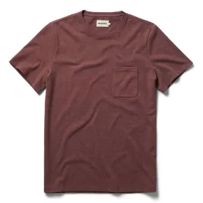 The Heavy Bag Tee in Russet