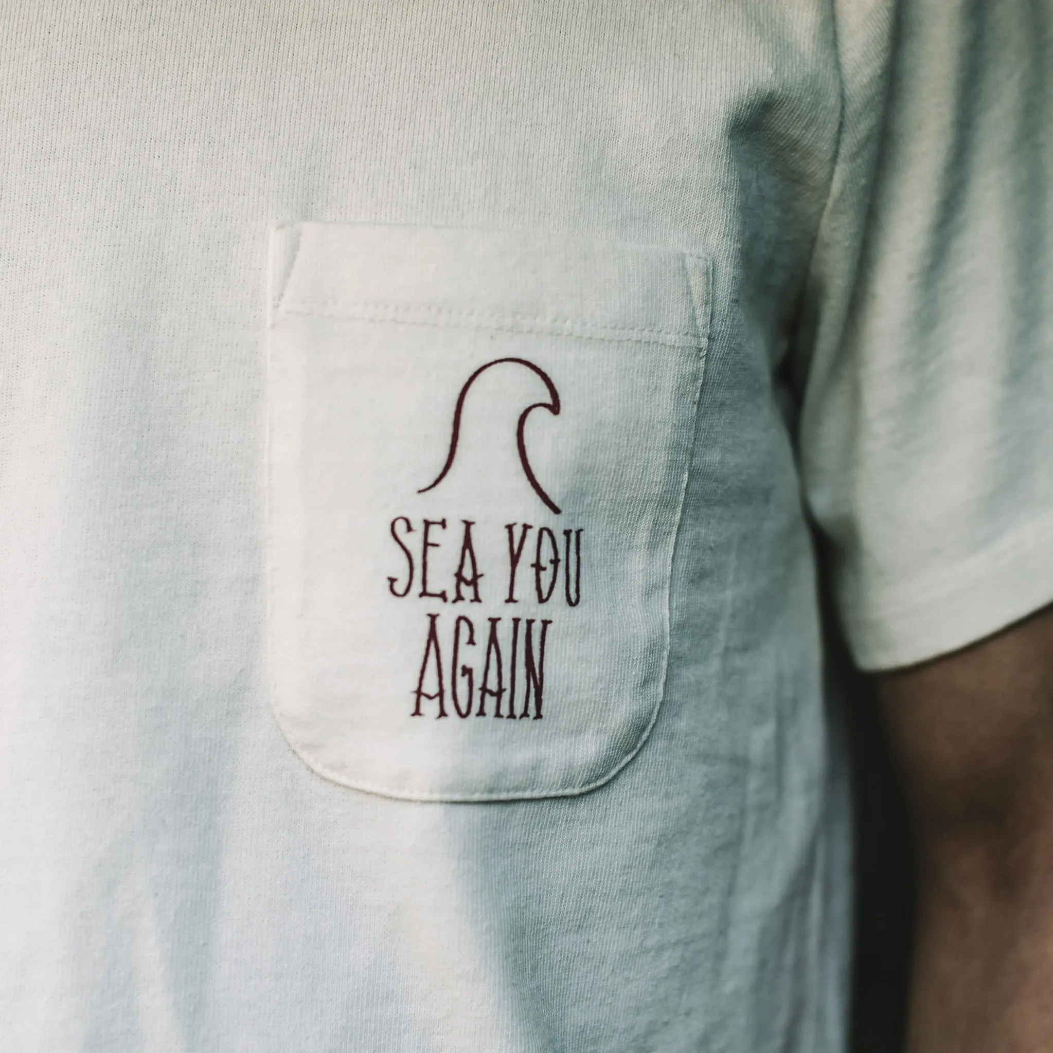 The Heavy Bag Tee in Sea You Again