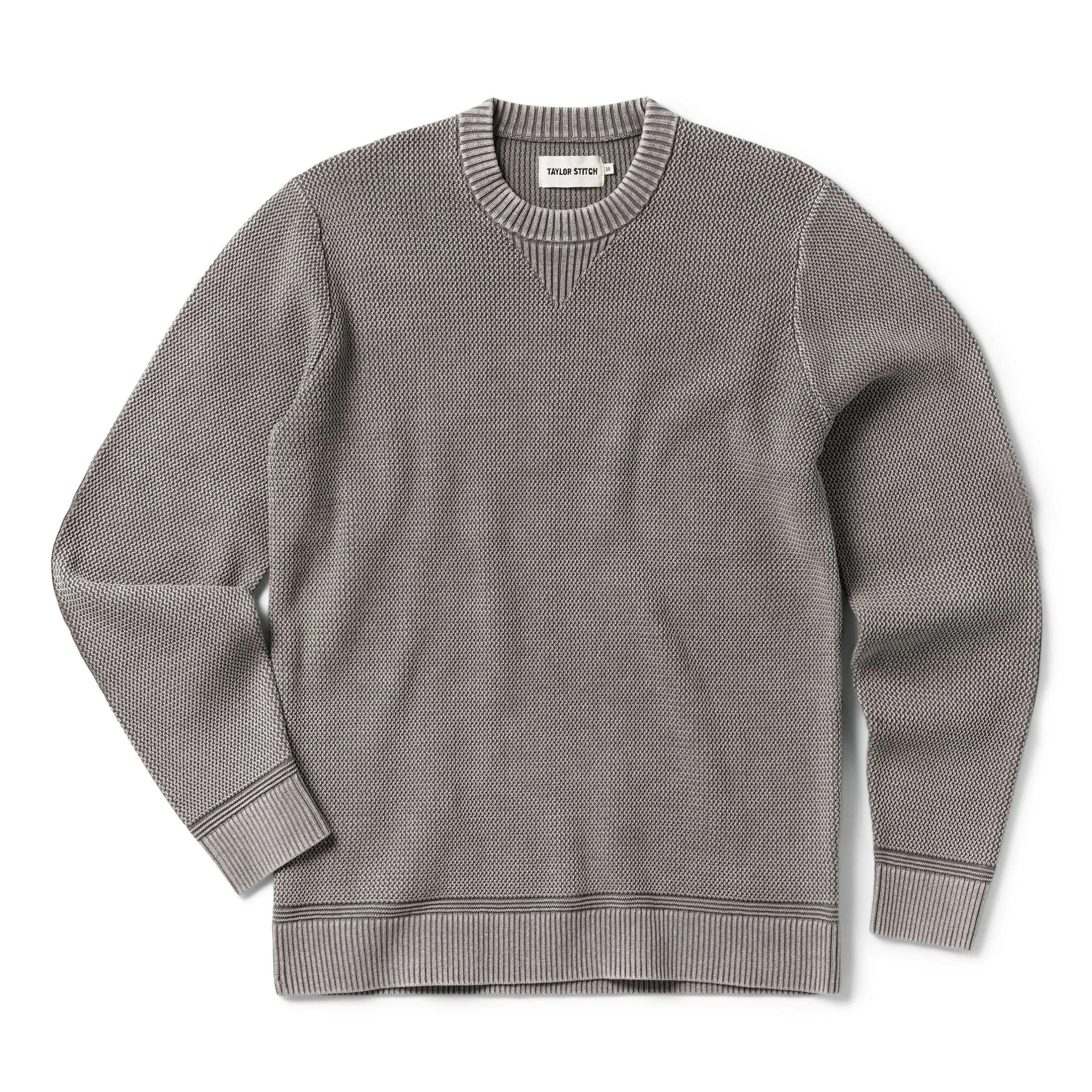 The Moor Sweater in Steeple Grey