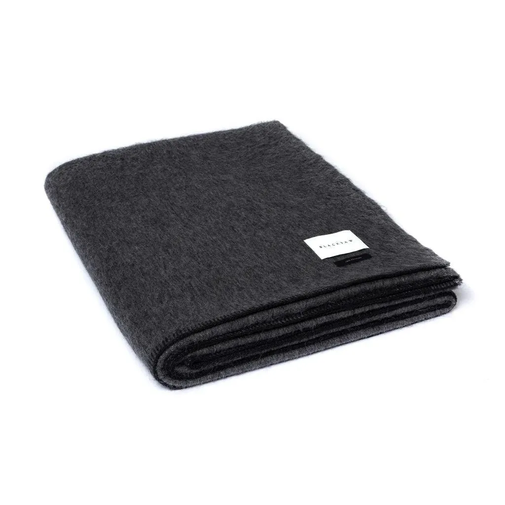 The Siempre Recycled Blanket - Speakeasy Charcoal