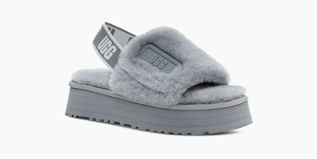 UGG Womens Disco Slide - Ash Fog