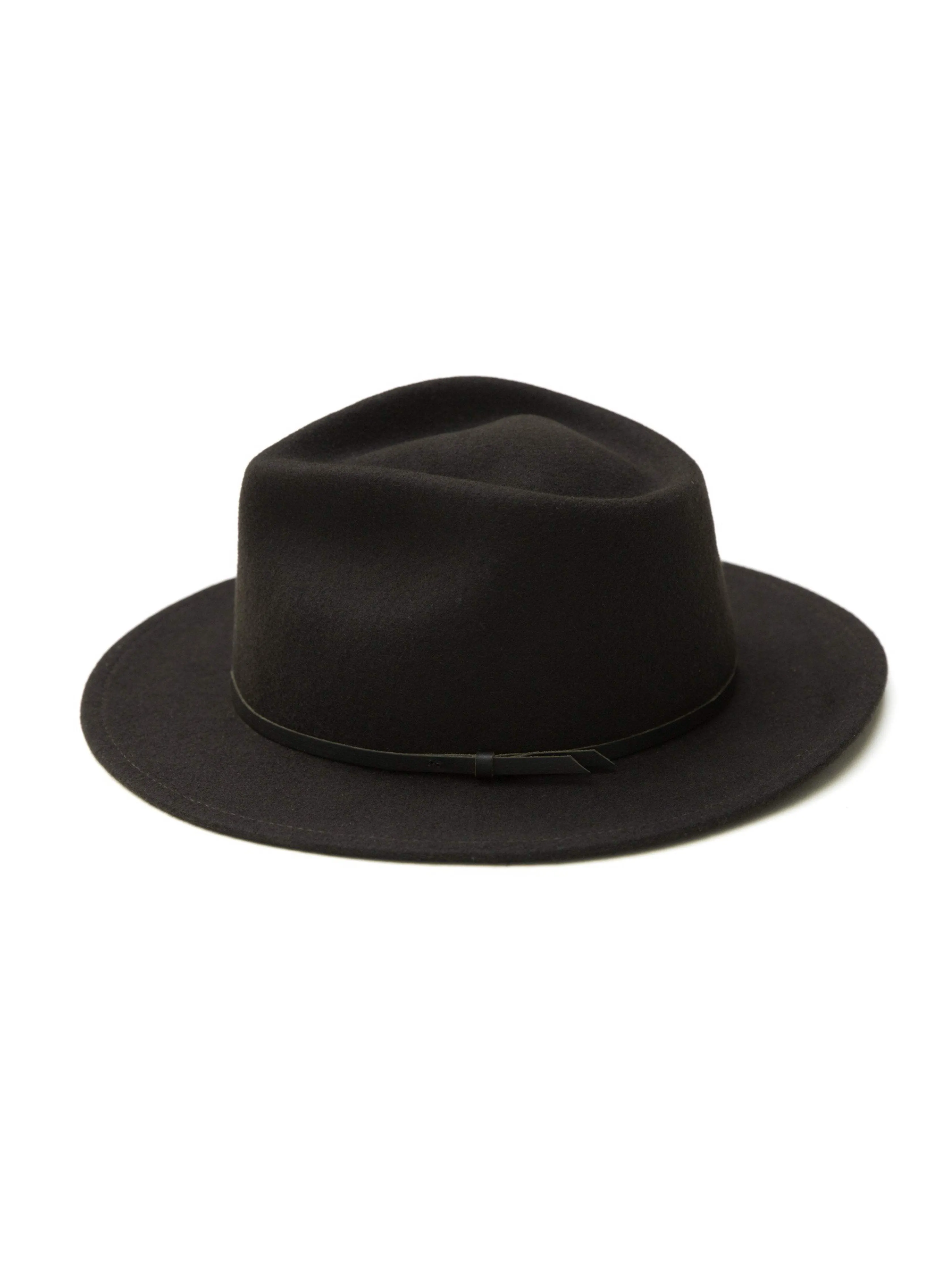 Yellow 108 Eastwood Hat - Dark Brown